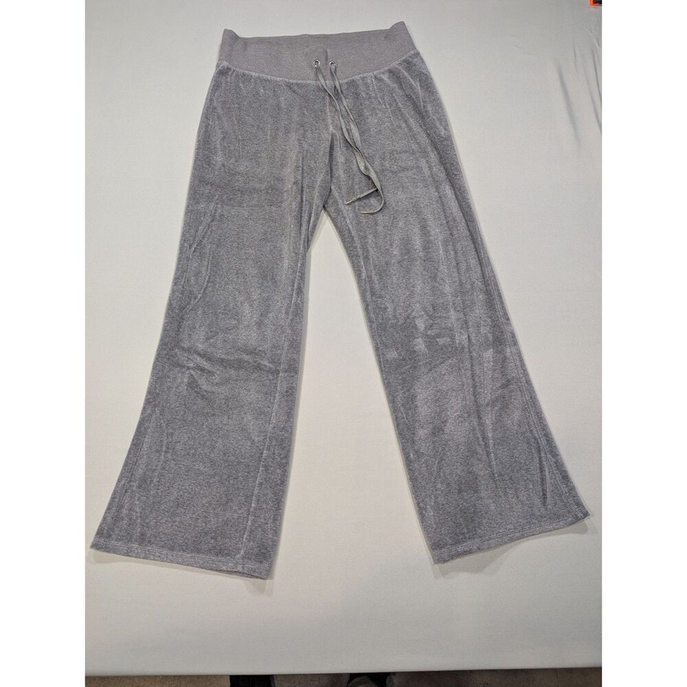 Victoria's Secret VSX sexy sport gray velour lounge pants medium